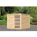 category Karibu | Tuinhuis Qubic 1 | Onbehandeld 207500-01